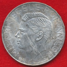 500 lei Mihai I, 1941 - 25 g, Argint Muchie: PRIN STATORNICIE LA IZBANDA - STEFAN CEL MARE