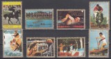 A12 S7 8 - Timbre foarte vechi - Ajman - sporturi olompice - 1972