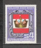 Austria.1980 500 ani orasul Baden MA.912, Nestampilat