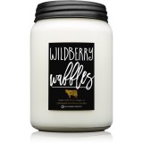 Milkhouse Candle Co. Farmhouse Wildberry Waffles lum&acirc;nare parfumată Mason Jar 737 g
