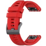 Curea smartwatch pentru instinct 2s/2s solar/approach s70 42mm/forerunner 220/230/235/630/735, 20mm, siliconica, red
