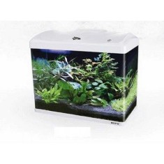 Acvariu 66 litri BOYU EM-600 alb-EC-600 white foto