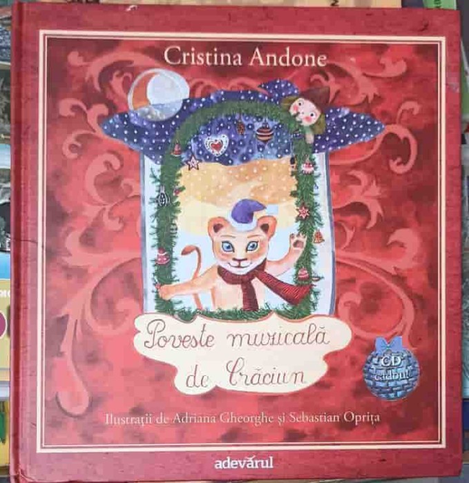 POVESTE MUZICALA DE CRACIUN (CD LIPSA)-CRISTINA ANDRONE-257600