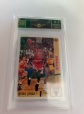 Cartonas de colectie 1991-92 UPPER DECK MICHAEL JORDAN - gradat 9.0 MINT