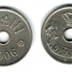 Romania 1906 - 5 bani J, XF