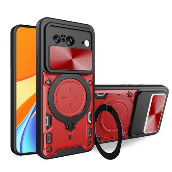 Husa pentru Google Pixel 8 - Techsuit CamGuard Pro - Red