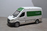 Macheta / jucarie masinuta metal, Mercedes EUROPCAR DICKIE cu motoras 1:43