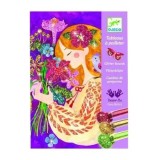 Cumpara ieftin Atelier creativ Djeco - Parfumul florilor, cu sclipici
