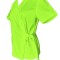 Halat Medical Pe Stil, Tip Kimono Verde Lime, Model Daria - S