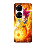 Husa compatibila cu Huawei Nova 9 model Super Saiyan God Goku, Silicon, TPU, Viceversa