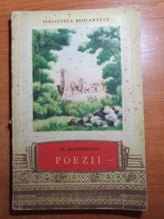 poezii de gr. alexandrescu 1955
