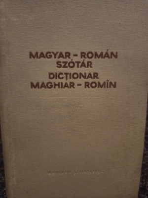 Kelemen Bela - Dictionar maghiar - roman (1961) foto