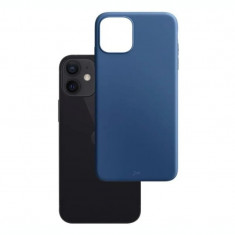Husa Cover Silicon Mat 3mk pentru iPhone 13 Albastru foto