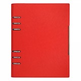 Agenda organizer A5 cu 6 inele rosu