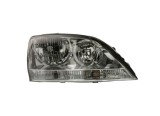 Far KIA SORENTO (JC), 08.2002-01.2006, partea dreapta, DEPO, tip bec H1+H7+PY21W+W5W; manual; lucas alb, argintiu; halogen