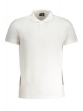 Cumpara ieftin Tricou polo barbati, cu mini logo brodat, Regular fit, Alb, M