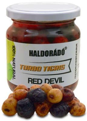 Haldorado - Alune tigrate Tigru Turbo 130g - Red Devil (picant) foto