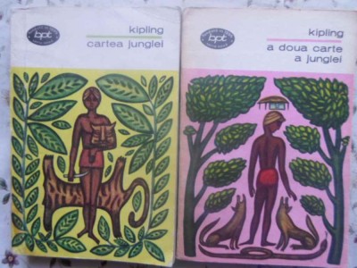 CARTEA JUNGLEI. A DOUA CARTE A JUNGLEI VOL.1-2-RUDYARD KIPLING foto