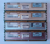 Cumpara ieftin Kit Memorie RAM 16GB (4x4GB) DDR2 FULLY BUFFERED ECC Workstation, Server, 4 GB, 667 mhz, Hynix