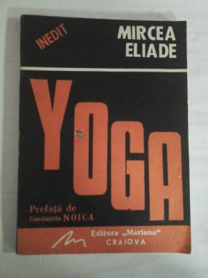 YOGA - MIRCEA ELIADE foto