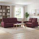 Cumpara ieftin Set de canapea 2 pcs Violet Tesatura