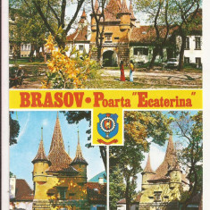 RF1 -Carte Postala- Brasov, Poarta Ecaterina, necirculata