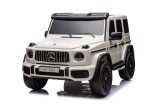 Cumpara ieftin Masinuta electrica pentru 2 copii Mercedes G63, 4x4, 800W, 24V-14Ah, cu MP4, alba