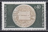 Franta 1968 - A 50-a aniversare a Serviciului de cecuri poștale, MNH