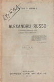 PETRE V. HANES - ALEXANDRU RUSSO (O PAGINA IGNORATA DIN LITERATURA ROMANA) 1930