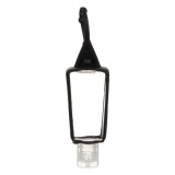 Sticluță Silicon, Breloc, Capacitate 30ml, Negru, Oem