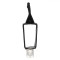 Sticluță Silicon, Breloc, Capacitate 30ml, Negru