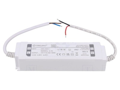 Alimentator LED 100W 12VDC IP67 foto