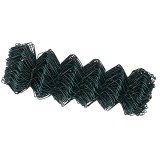 VidaXL Gard cu plasă de s&acirc;rmă Verde 10 x 0.4 m Oțel 42004770