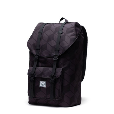 Rucsac Herschel Supply Little America Optic Check Negru - Cod 729456935 foto