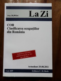 Codul Cor Clasificarea Ocupatiilor din Romania