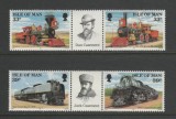 Isle of Man 1992 - Cai ferate, trenuri, locomotive, serie neuzata