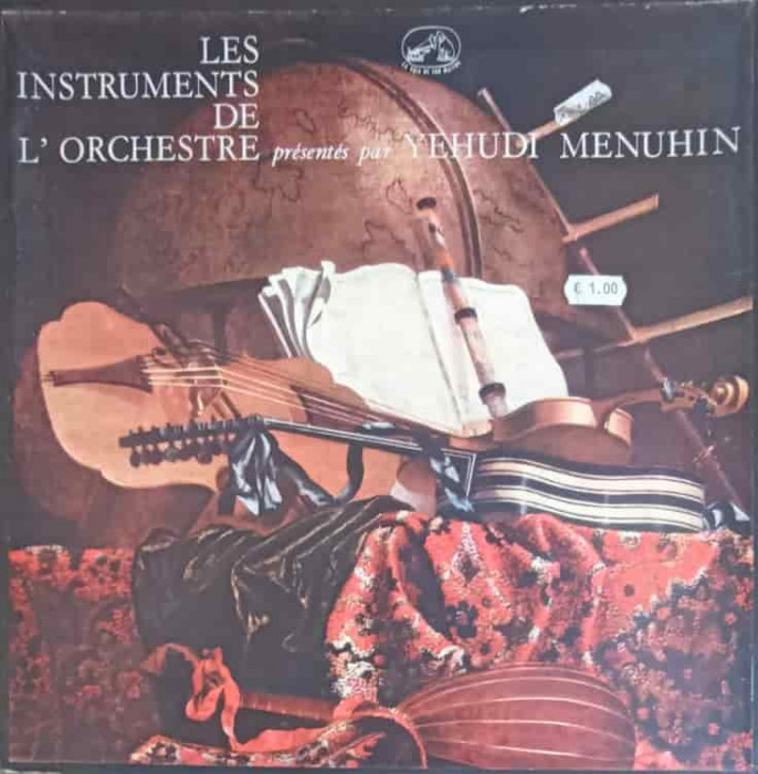 Disc vinil, LP. Les Instruments De L&#039;Orchestre Presentes Par Yehudi Menuhin-YEHUDI MENUHIN