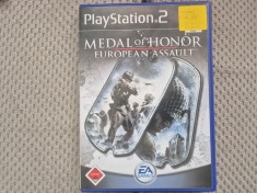 Joc razboi shooter de colectie Medal of honor European Assault complet in carcasa originala pt ps2 playstation2 ps 2 original