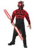 Costum Darth Maul - Star Wars pentru baieti 3-4 ani 100-110 cm