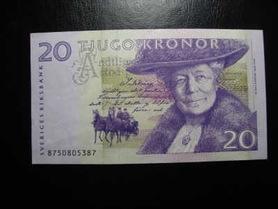 SUEDIA 20 KRONOR 2008 SUPERBA foto