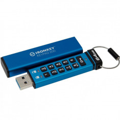 USB Flash Drive Kingston 64GB IronKey Keypad 200, USB 3.2 Gen1