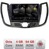 Navigatie Ford Kuga C-MAX Android Octa Core 720p 4+64 DSP 360 camera carplay android auto CarStore Technology