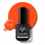 218 Papaya Orange | Laloo gel polish 15ml, Laloo Cosmetics