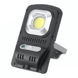 Lampa solara led cu senzor de miscare, cob 28, suport de prindere, acumulatori