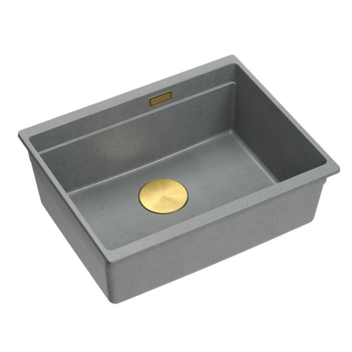 Chiuveta din granit Logan 100 Grey Metallic