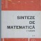 SINTEZE DE MATEMATICA APLICATII VOL.3-CATALIN PETRU NICOLESCU-110917