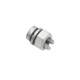 Conector pentru fir de gard electric cu infiletare, montaj rapid