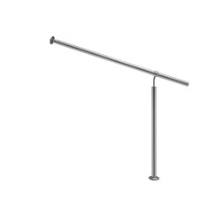 Balustrada de intrare, Inox, 80 cm