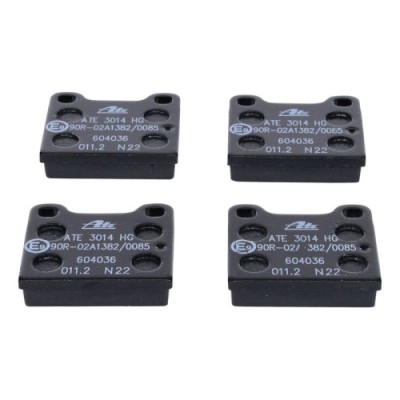 Set placute frana spate ATE, Mercedes W114, W115, W114, 123 (C123, W123, S123), 1977-1986, Clasa S (W116, W126, C126), SL (R107, C107), 1972-1985, sp foto