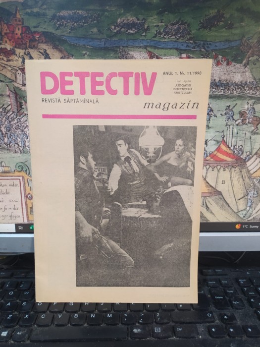 Detectiv magazin, revistă săptăm&acirc;nală, anul 1, nr. 11, 1990, 085